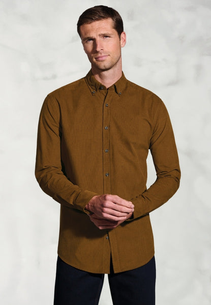 Regular Fit Cotton Needlecord Shirt