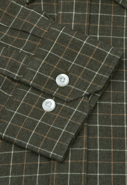 Regular Fit Tattersall Check Cotton Shirt