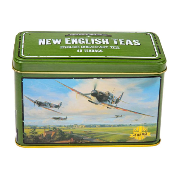 Spitfire Tea Tin Front View