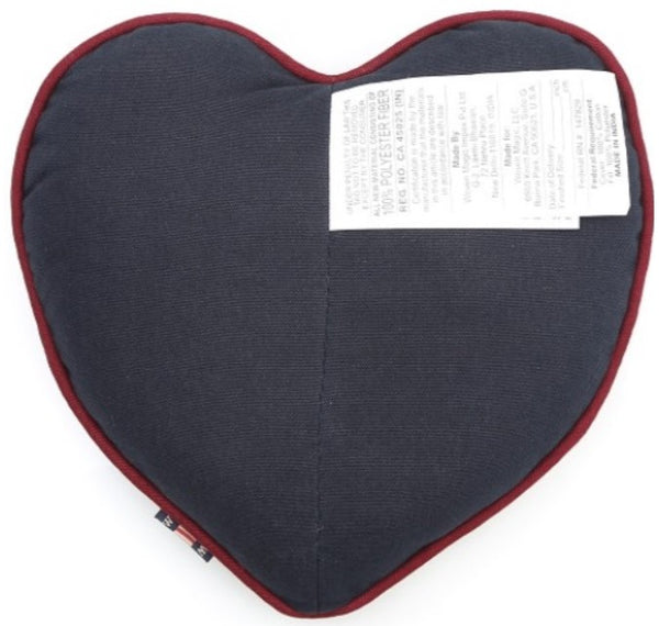 Union Jack Patriotic  Heart Cushion