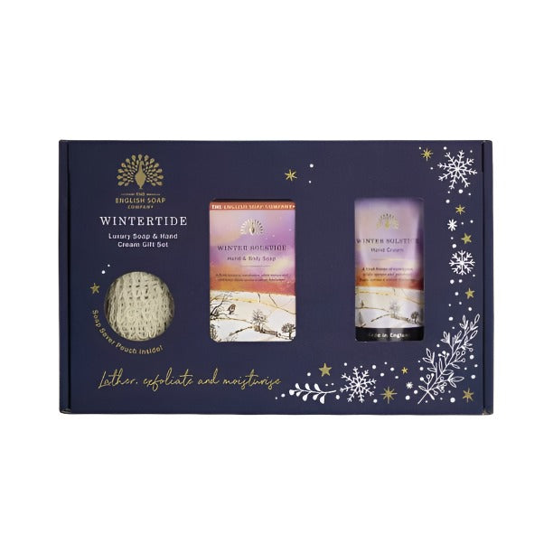 Wintertide Winter Solstice Luxury Soap and Hand Cream Gift Set