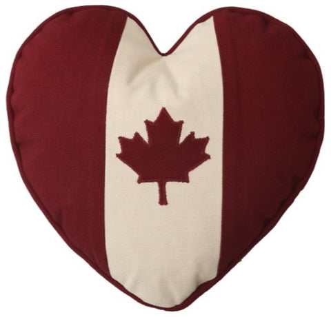 Canadian Heart Shaped Cushion
