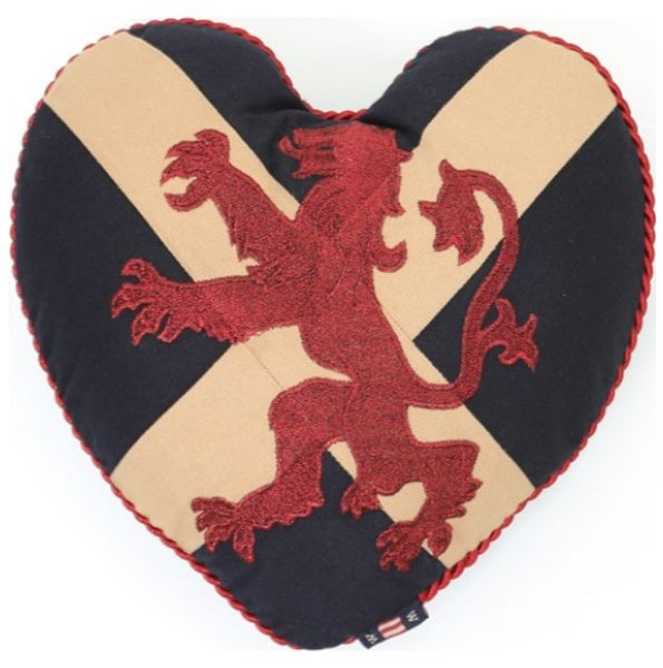 Glorious Scotland Heart Pillow Cushion