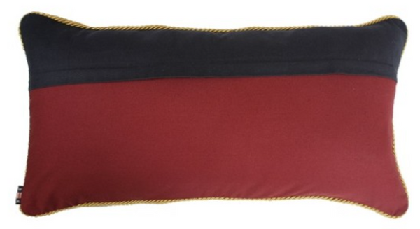 Large Union Jack with Royal Crest Cushion 30 x 15 inches