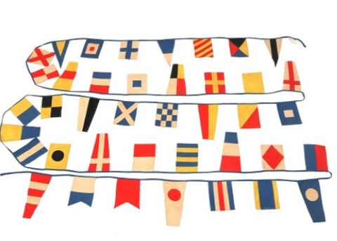 Nautical Bunting with 40 Flags