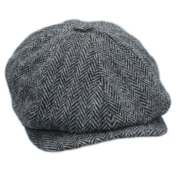 Scott Harris Tweed Newsboy Cap