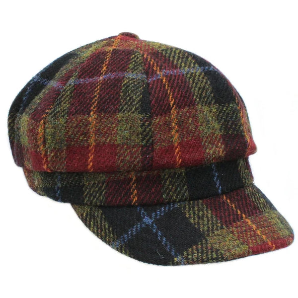 Ladies Rosalie Harris Tweed Baker Boy Cap