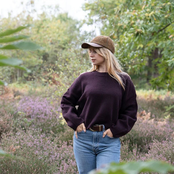 Ladies Rosalie Harris Tweed Baseball Cap