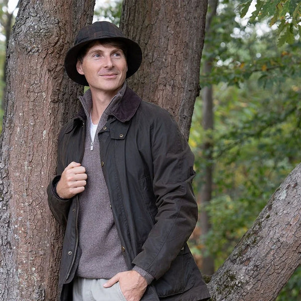 Lachlan Tartan Wax Bush Hat