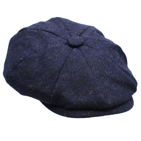Archie Twill Tweed 8 Piece Cap