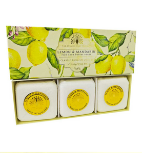 Lemon and Mandarin Gift Boxed Hand Soaps