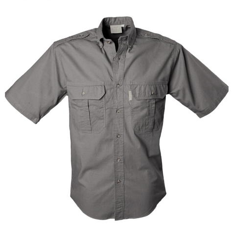 Mens Trail Short Sleeved Shirt with epaulets